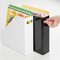 mDesign Plastic File Folder, Home Office Desktop Vertical Organizer